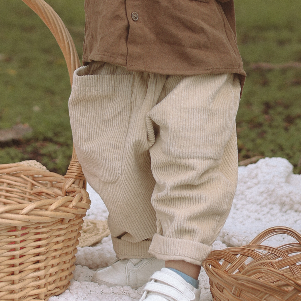 kids corduroy pocket pants 