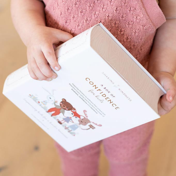 Children toddler affirmation cards for confidence and encouraging emotional connection with child